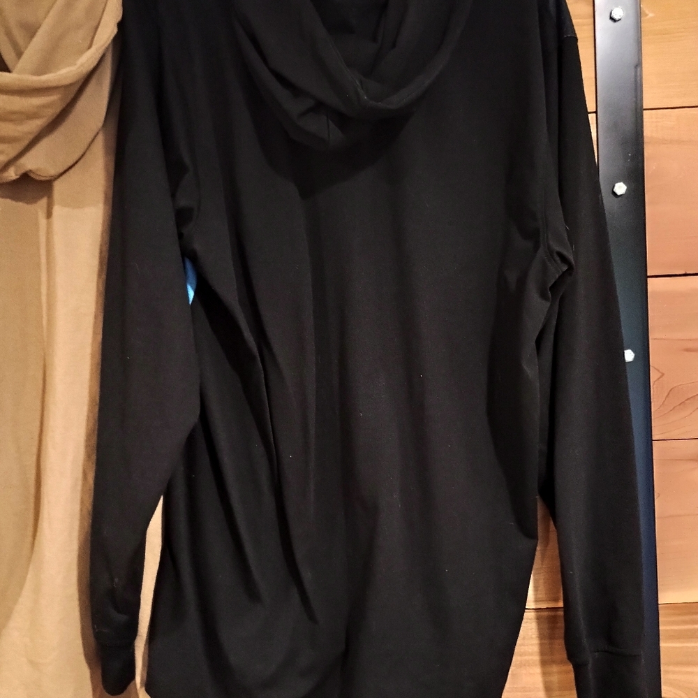 LRG Lifted Research Group 3XL Two Hooded Long Sleeve Shirts Ombre Brown Blue - Picture 6 of 11